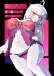  absurd_res anthro clothing female fur hi_res lagomorph lingerie looking_at_viewer mammal shikibetsuko solo white_body white_fur 