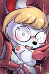  absurd_res animal_crossing anthro anus birth blonde_hair blush bodily_fluids breasts clitoris drooling egg eyewear female flesh_structure genitals glasses hair hi_res mammal milk mouse murid murine navel navel_fetish navel_penetration nintendo outie outie_navel oviposition ovipositor penetration petri_(animal_crossing) portrait pregnant pussy rodent saliva spread_anus spread_legs spread_pussy spreading syst tongue tongue_out video_games 