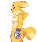  bandai_namco canid canine digimon digimon_(species) female fox hi_res mammal renamon salvador_zabrali solo 