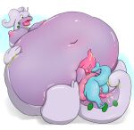  absurd_res anal anal_vore animal_genitalia animal_penis anthro anus bboing belly big_belly bodily_fluids breasts cetacean_penis cum cum_on_penis duo eeveelution feral genital_fluids genitals goodra gynomorph hi_res hyper hyper_belly intersex intersex/male male nintendo nipples penis pok&eacute;mon pok&eacute;mon_(species) puffy_anus purple_body size_difference tapering_penis tongue tongue_out vaporeon video_games vore 