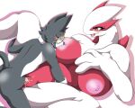  2019 5:4 anthro anthro_on_anthro big_breasts blush bodily_fluids breast_play breast_suck breasts domestic_cat felid feline felis female fur genital_fluids genitals interspecies legendary_pok&eacute;mon lugia male male/female mammal mellonsoda multicolored_body nintendo nipples non-mammal_breasts nude open_mouth open_smile penetration penis pok&eacute;mon pok&eacute;mon_(species) pussy red_body red_eyes sex simple_background smile sucking tongue two_tone_body vaginal vaginal_penetration video_games white_background white_body 