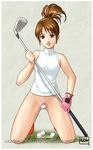  azasuke ball censored clap_hanz golf_ball golf_club highres hot_shots_golf insertion minna_no_golf nanako_(hot_shots_golf) nanako_(minna_no_golf) object_insertion vaginal vaginal_insertion vaginal_object_insertion 