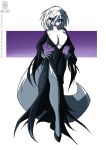  anthro breasts chloe_sinclaire clothing conditional_dnp cosplay dress elvira:_mistress_of_the_dark female jollyjack mammal mephitid skunk solo 