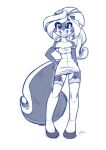  absurd_res anthro chloe_sinclaire clothing female hi_res mammal mephitid skunk solo wendel_fragoso 