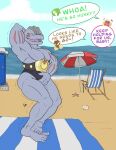  2021 anthro beach bibarel_rei blush desperation female gardevoir hi_res holding_crotch jynx lopunny machoke male muscular muscular_male nintendo omorashi pok&eacute;mon pok&eacute;mon_(species) potty_dance seaside shaking text trembling video_games water 