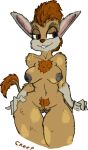  alpha_channel anthro breasts chest_tuft colored_sketch creatures_(game) creep_travail drawnbuttons fan_character female fur genitals grin hair nipples norn_(creatures) nude orange_hair pubes pussy simple_background sketch smile solo spots spotted_body spotted_fur transparent_background tuft yellow_body yellow_fur 
