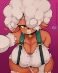  &lt;3 anthro bell bell_choker bell_collar big_breasts bodily_fluids bovid breasts caprine collar female gradient_background green_eyes hi_res huge_breasts kissing lips mammal neo_hajime saliva saliva_string sheep simple_background smooch solo thick_lips thorn_(ownintime) 