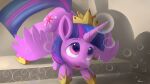  2021 absurd_res auroriia digital_media_(artwork) equid equine hair hasbro hi_res hooves horn mammal my_little_pony purple_hair smile winged_unicorn wings 