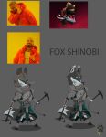  anthro armello armor biped black_body black_fur canid canine clothed clothing female fox fully_clothed fur furgonomics grey_background hi_res hood human male mammal melee_weapon meme multicolored_body multicolored_fur murid murine rat rodent simple_background solo standing two_tone_body two_tone_fur video_games weapon white_body white_fur wolfdawg zosha_(armello) 