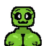  animated armless bouncing_breasts breasts creeper female green_body green_breasts green_skin hi_res microsoft minecraft mojang solo trist10 video_games xbox_game_studios 