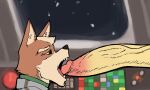  5:3 anthro big_penis duo fox_mccloud genitals hi_res huge_penis hyper hyper_genitalia hyper_penis jojobiz male male/male nintendo oral penis slippy_toad star_fox vein veiny_penis video_games 