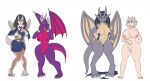  activision alternate_species anthro ashwolves5 cynder dragon duo female human humanoid konosuba:_god&#039;s_blessing_on_this_wonderful_world! mammal sena spyro spyro_the_dragon transformation video_games 