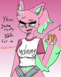  anthro candycore canid canine dominant dominant_female female fennec fox male male/female mammal mommy_dom mommy_kink solo top_(disambiguation) vipa 