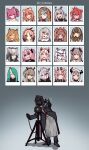 1other 6+girls :d :t absurdres ahoge animal_ear_fluff antique_camera antlers arknights black_eyes black_gloves blood blue_eyes blush brown_hair character_request closed_eyes closed_mouth coat covered_face doctor_(arknights) embarrassed everyone fangs glasses gloves green_eyes grey_hair hairband head_tilt helmet highres hood hood_up horns horns_through_headwear hoshiguma_(arknights) looking_at_viewer looking_away medium_hair mirin_chikuwa multicolored_hair multiple_girls nosebleed notice_lines open_mouth orange_eyes orange_hair parted_lips pink_eyes pointy_ears ponytail portrait pout purple_eyes red_hair round_eyewear skin_fangs smile streaked_hair taking_picture thumbs_up twintails twitter_username white_hair wide-eyed yellow_eyes 