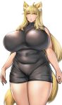  5_fingers ahoge animal_humanoid big_breasts black_clothing black_dress blonde_hair breasts camel_toe canid canid_humanoid canine canine_humanoid clothed clothing curvy_figure digital_media_(artwork) dress female fingers fox_humanoid front_view fully_clothed fur glistening glistening_body glistening_breasts glistening_clothing glistening_skin hair half-closed_eyes huge_breasts humanoid humanoid_hands inner_ear_fluff lips long_hair looking_at_viewer mammal mammal_humanoid mature_female mature_humanoid monotone_body monotone_ears monotone_fur monotone_hair monotone_tail narrowed_eyes navel navel_outline pepe_(jonasan) portrait red_eyes simple_background slightly_chubby solo standing thick_thighs three-quarter_portrait tight_clothing tuft voluptuous white_background white_inner_ear_fluff yellow_body yellow_ears yellow_fur yellow_inner_ear yellow_tail 