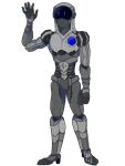  hi_res hood humanoid machine male male/male mouthless raised_heel robot robot_humanoid solo unknown_artist visor 