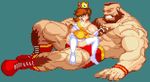  capcom clothed_female_nude_male cowgirl_position lowres mario_(series) nintendo pixel_art pixiv princess_daisy sex sprite straddling street_fighter super_mario_bros super_mario_bros. super_mario_land vaginal zangief 