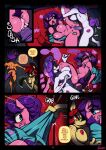  2021 anthro apple_bloom_(mlp) breasts comic cutie_mark dialogue digital_media_(artwork) english_text equid equine female friendship_is_magic gynomorph gynomorph/female hasbro hi_res horn intersex intersex/female mammal my_little_pony nipples scootaloo_(mlp) slypon sweetie_belle_(mlp) text unicorn 