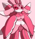  angry annoyed anthro breasts female genitals hi_res looking_at_viewer lurantis nintendo nude nulloffset pok&eacute;mon pok&eacute;mon_(species) pussy semi-anthro simple_background solo video_games 