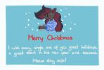  animated checker christmas christmas_clothing claws clothed clothing container cup digital_media_(artwork) fan_character fur hair hi_res holidays lechecker male nintendo pok&eacute;mon pok&eacute;mon_(species) simple_background smile solo video_games zoroark 