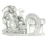  anthro baron_engel breasts cleavage clothed clothing corset duo eye_contact female furniture graphite_(artwork) hand_on_chest legwear lingerie living_tail looking_at_another male mammal mouse murid murine on_lap pencil_(artwork) petina_demouse reptile rodent scalie simple_background sitting_on_lap snake snake_tail sofa thigh_highs tongue tongue_out topwear traditional_media_(artwork) unusual_anatomy unusual_tail white_background 