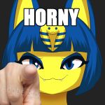  animal_crossing burgermeme domestic_cat felid feline felis gesture hi_res image_macro looking_at_viewer mammal meme nintendo pointing pointing_at_viewer smug text video_games 