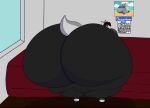  angelowo animated anthro butt canis_lupus earthquake hi_res invalid_tag male massive overweight shake solo twerking wide 