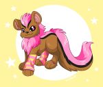 feral hi_res jumpstart_games kandi_(bracelet) kipaki neopet_(species) neopets solo xweetok