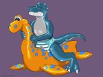  absurd_res animate_inanimate anthro diaper diaper_fetish dinosaur duo eyes_closed fish hi_res inflatabl inflatable living_inflatable male marine pool_toy pull-ups_(diaper) reptile scalie shark simple_background skipper theropod trashpandalucas tyrannosaurid tyrannosaurus tyrannosaurus_rex wearing_diaper 