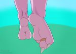 ambiguous_gender anthro digit_ring feet feetbarefoot foot_fetish foot_focus fur generation_4_pokemon jewelry kerolink male nestpaw1 nintendo paws paws_only pink_body pink_fur pokemon pokemon_(species) pokemon_oc ring soles solo toe_ring toes weavile