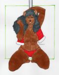  anthro beaver carmilla_gonzalez christmas constance_johnson dancing dreadwolfclaw1990 female hi_res holidays mammal mostly_nude pole pole_dancing rodent stripper 