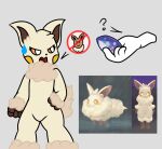 anthro cremis eevee female generation_1_pokemon goombato hi_res nintendo pal_(species) palworld pokemon pokemon_(species) solo