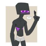  ... anthro black_body black_pawpads clothed clothing deuzion enderman endertwinks hi_res male markings microsoft minecraft mojang pawpads purple_eyes purple_markings skinny solo underwear underwear_only video_games xbox_game_studios 