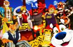  3d_(artwork) abs ambiguous_gender anthro arknights beastars bill_(beastars) black_body blue_eyes blue_nose chinese_zodiac clothed clothing digital_media_(artwork) eyebrows felid female frosted_flakes fur group hair hi_res humanoid_hands hypergryph incineroar kellogg&#039;s kemono lin_hu male malicekira mammal mascot melee_weapon morenatsu multicolored_body multicolored_fur multicolored_hair muscular muscular_anthro muscular_male nekojishi new_year_2022 nintendo nomad_(tas) one_eye_closed open_mouth orange_body orange_fur orange_hair pantherine pecs pok&eacute;mon pok&eacute;mon_(species) polearm pose red_body red_fur shou_toramaru sitting smile spear striped_body striped_fur stripes studio_klondike studio_montagne thick_eyebrows tiger tony_the_tiger torahiko_(morenatsu) touhou video_games visual_novel waaifu_(arknights) weapon white_body white_fur white_hair wink year_of_the_tiger 