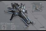  commentary concept_art drone engine english_text glowing karanak machinery mechanical military military_vehicle no_humans photoshop_(medium) realistic science_fiction shadow space_craft star_conflict starfighter 