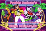  alligator alligatorid avian bird canid canine canis chica_(fnaf) chicken crocodilian female female/female five_nights_at_freddy&#039;s five_nights_at_freddy&#039;s:_security_breach freddy_(fnaf) galliform gallus_(genus) glamrock_chica_(fnaf) glamrock_freddy_(fnaf) group humanoid male male/male mammal montgomery_gator_(fnaf) muscular phasianid reptile roxanne_wolf_(fnaf) scalie scottgames sondinker_fazbear&#039;s ursid video_games wolf 