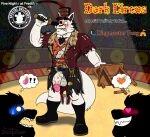  canid canine circuses felid feral five_nights_at_freddy&#039;s fox foxy_(fnaf) group humanoid lion male male/male mammal pantherine public ringmaster_foxy_(fnaf) ringmaster_outfit scottgames sondinker_fazbear&#039;s special_delivery_(fnaf) stage stage_lights video_games 