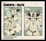  abs anthro biceps big_muscles bodily_fluids canid canine cellphone clothed clothing disney duo female flexing fox gettar82 huge_muscles hyper hyper_muscles judy_hopps lagomorph leporid male mammal muscular muscular_female nick_wilde one_eye_closed phone rabbit selfie sweat topless veiny_muscles wink zootopia 