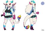  2022 3_fingers 3_toes absurd_res anthro breasts clothed clothing dragon el-k feet female fingers fist fur furred_dragon hair hi_res kemono long_hair looking_back medium_breasts open_mouth open_smile simple_background smile solo standing teeth toes white_background white_body white_fur white_hair 