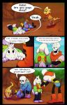  absolutedream animated_skeleton asriel_dreemurr bone boss_monster caprine comic dialogue english_text human humor lizard mammal monster_kid papyrus_(undertale) protagonist_(undertale) reptile sans_(undertale) scalie skeleton text undead undertale video_games 