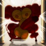  2021 anthro backlighting balls big_balls big_muscles big_penis df43_(artist) digital_drawing_(artwork) digital_media_(artwork) disney doorway dragon erection front_view genitals hi_res huge_balls huge_muscles huge_pecs huge_penis humanoid_genitalia humanoid_penis hyper hyper_balls hyper_genitalia hyper_muscles hyper_penis light lighting looking_at_viewer male mulan_(1998) muscular muscular_male mushu_(disney) nipples nude penis red_body solo vein 