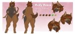  absurd_res anthro breasts butt canid canine female full-length_portrait genitals headshot hi_res hierophant_green_(artist) mammal model_sheet nipples nude overweight portrait pussy sheet_(disambiguation) shepherd slightly_chubby solo thick_thighs thighs tongue 