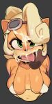  activision angry anthro big_breasts big_tongue bikini bodily_fluids breasts cham22 clothing coco_bandicoot crash_bandicoot_(series) cum cum_in_hair cum_on_face disembodied_hand eyewear finger_in_mouth fish_hook genital_fluids goggles green_eyes hair hand_in_mouth sweat swimwear tongue tongue_out video_games 