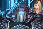  3d armor arthas_menethil blonde_hair blue_eyes blue_skin cum elf facial facial_mark fellatio hand_on_head hetero hood jaina_proudmoore lich_king multiple_girls oral penis pointy_ears pov red_eyes silver_hair skull sword sylvanas_windrunner third-party_edit warcraft weapon world_of_warcraft 