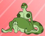  5:4 animal_humanoid anthro female foot_fetish hi_res humanoid living_tail margret_stalizburg reptile reptile_humanoid scalie scalie_humanoid sitting snake snake_humanoid snake_tail solo stephen_arts unusual_anatomy unusual_tail zp92 