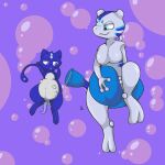  1:1 2022 abdominal_bulge absurd_res alternate_color anthro anthro_on_anthro azzyyeen balls belly big_belly biped blue_body blue_eyes blue_fur duo erection fan_character female front_view fur genitals hi_res imprint izzy_the_mew legendary_pok&eacute;mon male male/female markings mew mewtwo minty_the_mewtwo multicolored_body multicolored_fur navel nintendo nude penis pok&eacute;mon pok&eacute;mon_(species) purple_background pussy simple_background spread_pussy spreading tapering_penis two_tone_body two_tone_fur video_games vore white_body white_fur 