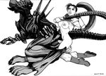  alien_(film) anal anus extro futanari monochrome rape tail xenomorph 