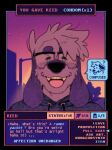  anthro canid canine canis clothing confusion dating_sim digital_media_(artwork) domestic_dog dusk eyewear floppy_ears glasses hair hoodie laugh male mammal nextel pixel_(artwork) reed_(bearra) retro short_hair sky smile solo star starry_sky street_lamp teeth topwear video_games warm_colors 