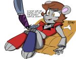  animatronic anthro bracelet brown_hair buckteeth canid canine canis colored dialogue dunnhier1 duo edit english_text female five_nights_at_freddy&#039;s five_nights_at_freddy&#039;s:_security_breach glamrock gregory_(fnaf) grey_body hair hi_res humor jewelry machine male mammal mouse murid murine pomf pomf_(meme) robot robotization rodent roxanne_wolf_(fnaf) scottgames spiked_bracelet spikes teeth text video_games wolf 