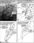  2003 animal_genitalia anthro anthro_on_anthro balls big_dom_small_sub biped bodily_fluids canid canine canis clothed clothing comic cum cum_on_self dci dialogue digital_drawing_(artwork) digital_media_(artwork) dominant duo ejaculation english_text erection genital_fluids genitals greyscale humanoid_genitalia humanoid_penis laboratory larger_male macro male male/male mammal masturbation micro micro_on_macro mink monochrome mustelid musteline nude orgasm penile penile_masturbation penis precum sex sheath sheath_play sitting size_difference size_play smaller_male speech_bubble text true_musteline wolf 